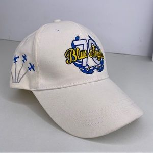 U.S Navy Blue Angels 70th Anniversary Hat White